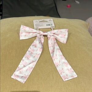 Goody X Love Shack Fancy Large Satin Bow Pink